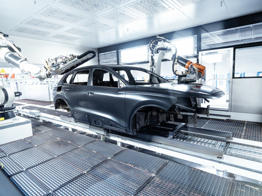 Audi La producción del Audi Q6 e tron en Ingolstadt 1