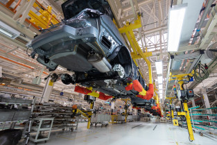 1 automated car assembly line plant b