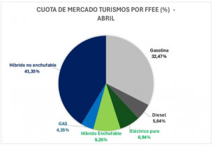 Cuota de mercado por FFEE