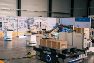 Omron Annecy POC Flexible Manufacturing Mobile Robots