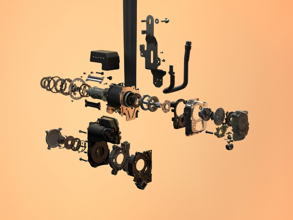 349626 New multi adaptive safety belt   exploded view